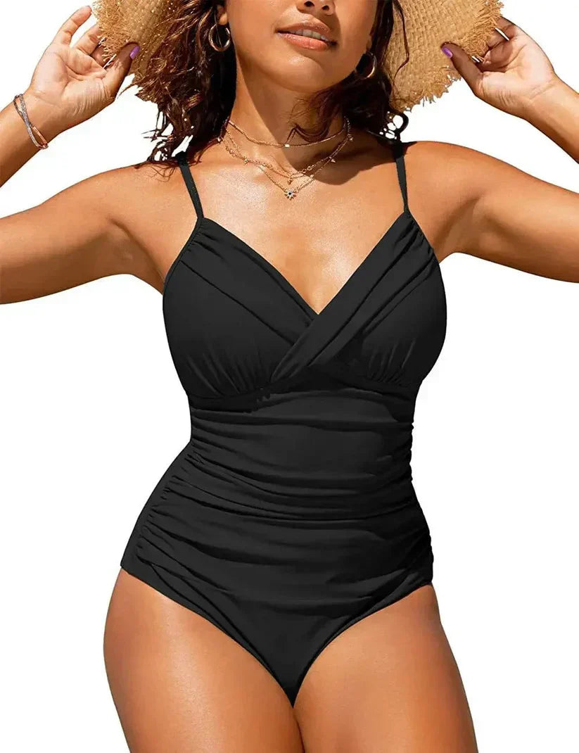 Figurformender Badeanzug Mit Raffung - Marisa