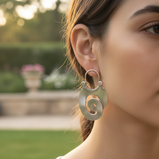 Filigrane Spiralohrringe - Spiralia 