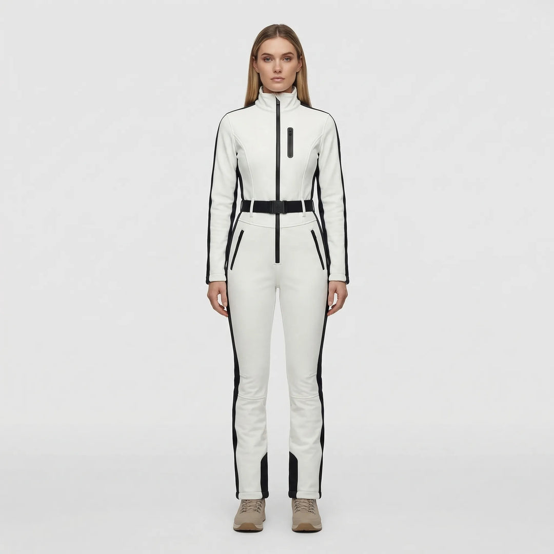 Fitted One-Piece Women's Ski Suit - Iris