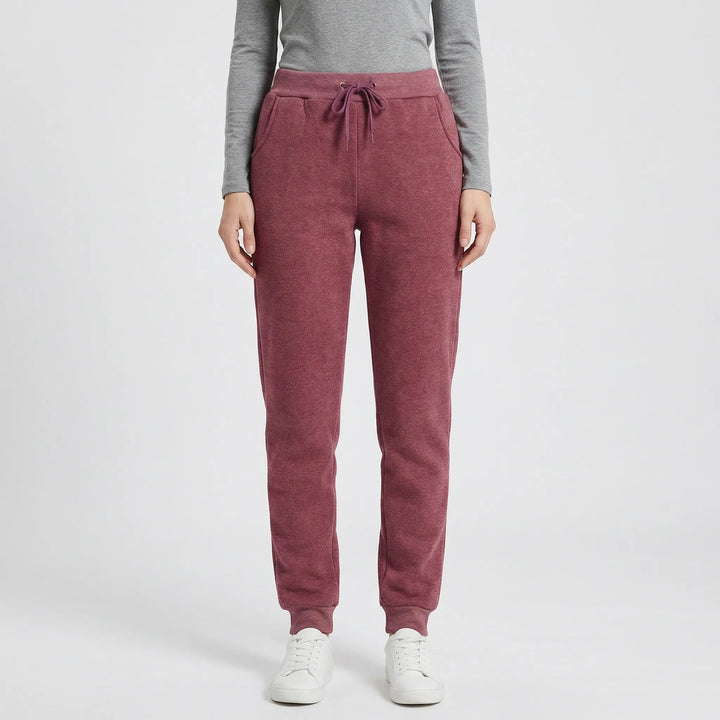 Fleece-Lined Women's Jogger Trousers - Karen
