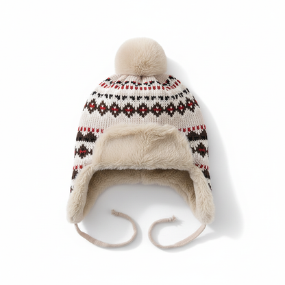 Gebrannte Mütze Mit Ohrenschutz - SnugHat