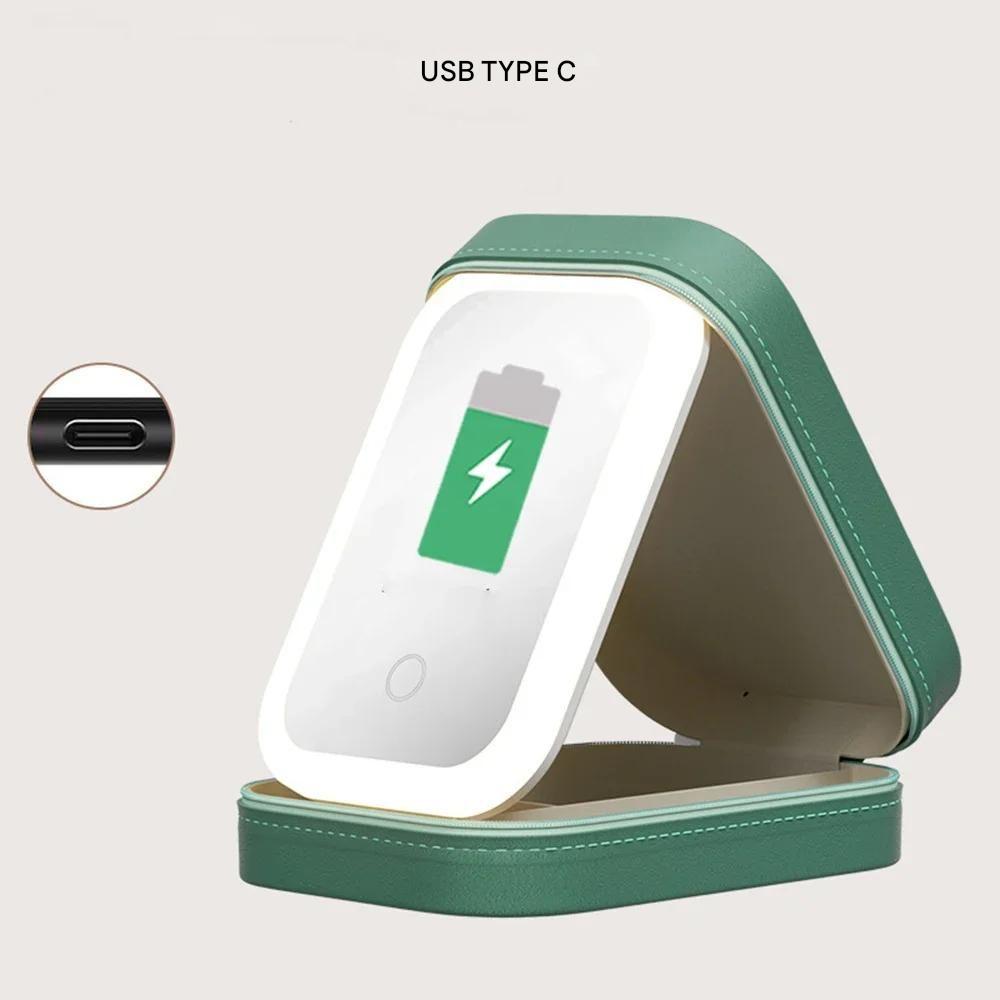 Kompaktní osvětlený organizér na make-up na cesty - Liora