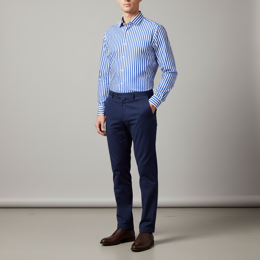 Gestreifte Klassische Hemd - Howard