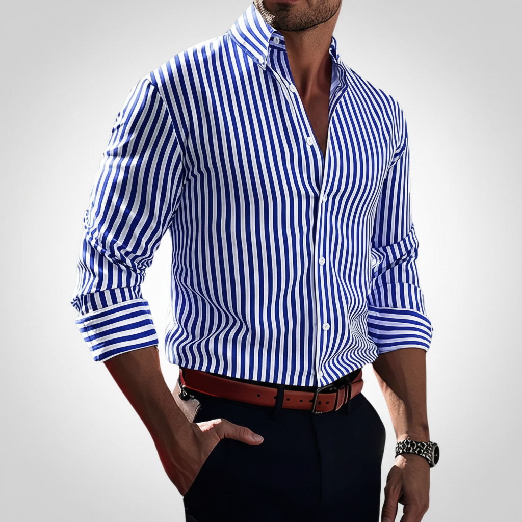 Gestreifte Klassische Hemd - Howard