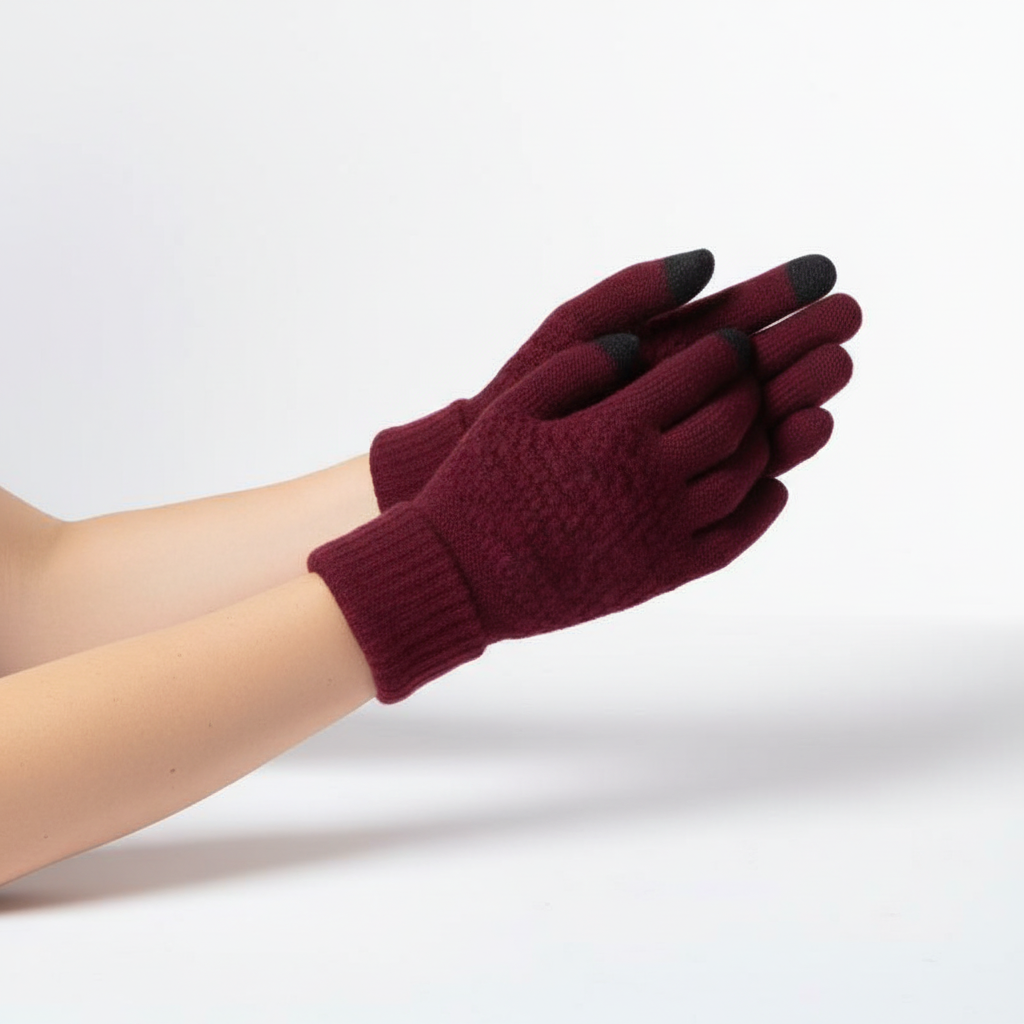Gestrickte Touchscreen Handschuhe - TouchGlove