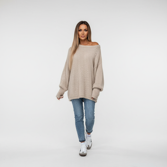 Gestrickter Damenpullover -  Marina