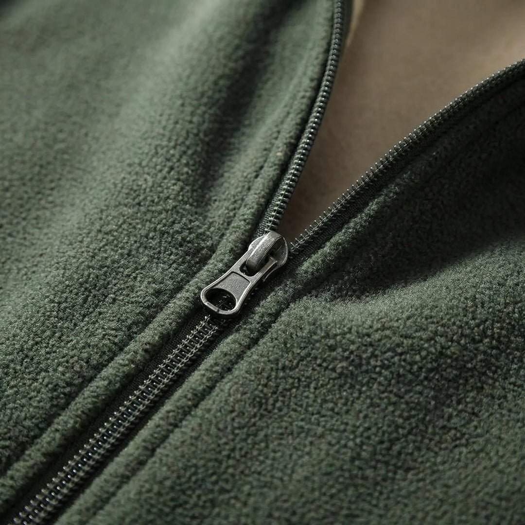 Gevoerd Outdoor Fleecevest Met Rits - Ken