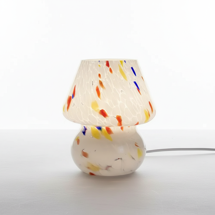 Glas Pilz Tischlampe - AuraShroom