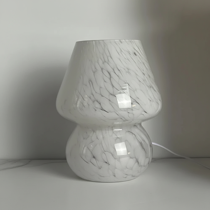 Glas Pilz Tischlampe - AuraShroom