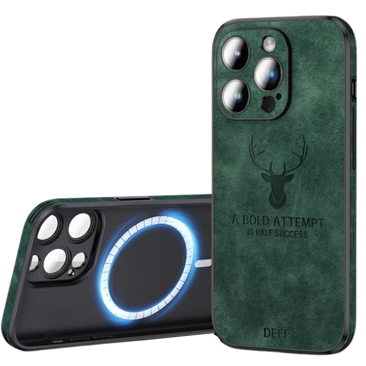Luxusní jelení kůže iPhone obal - Veltro