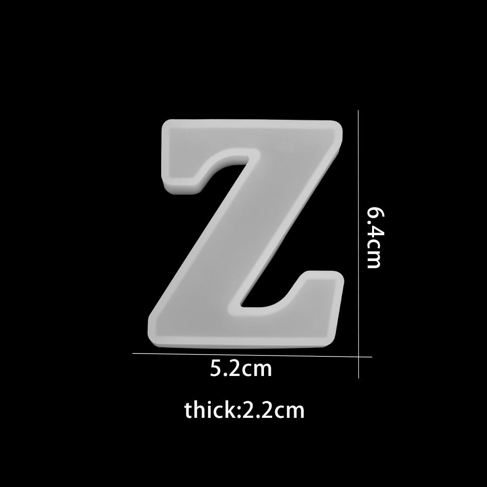 3D silikonová forma na odlévání čokoládových písmen – Pečení radost (1+1 zdarma)