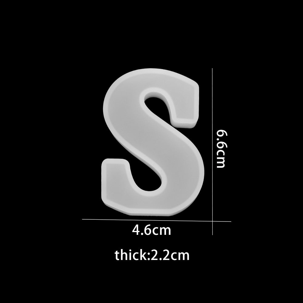 3D silikonová forma na odlévání čokoládových písmen – Pečení radost (1+1 zdarma)