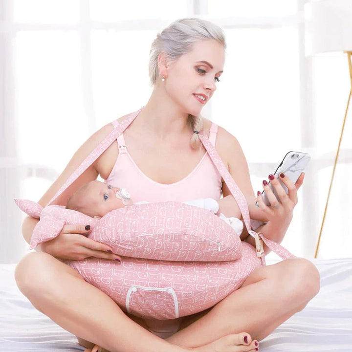 Ergonomický polštář pro kojení pro matky a miminka – Mléčné okamžiky
