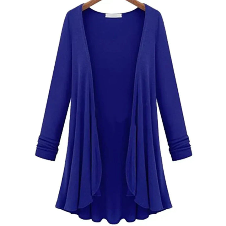 Dámský pletený cardigan s volány – Chiara podzimní magie