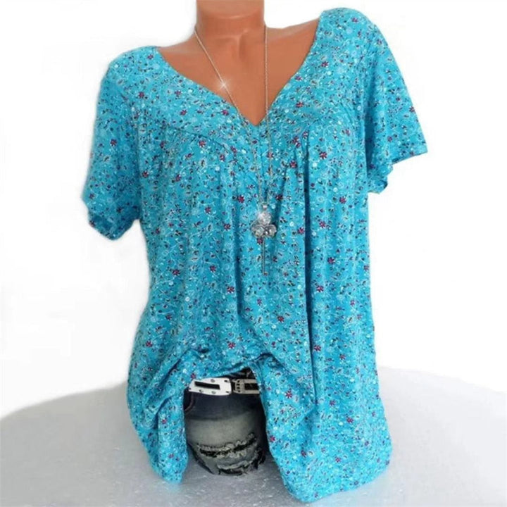 Dámské boho letní šaty s květinovým vzorem - Celeste