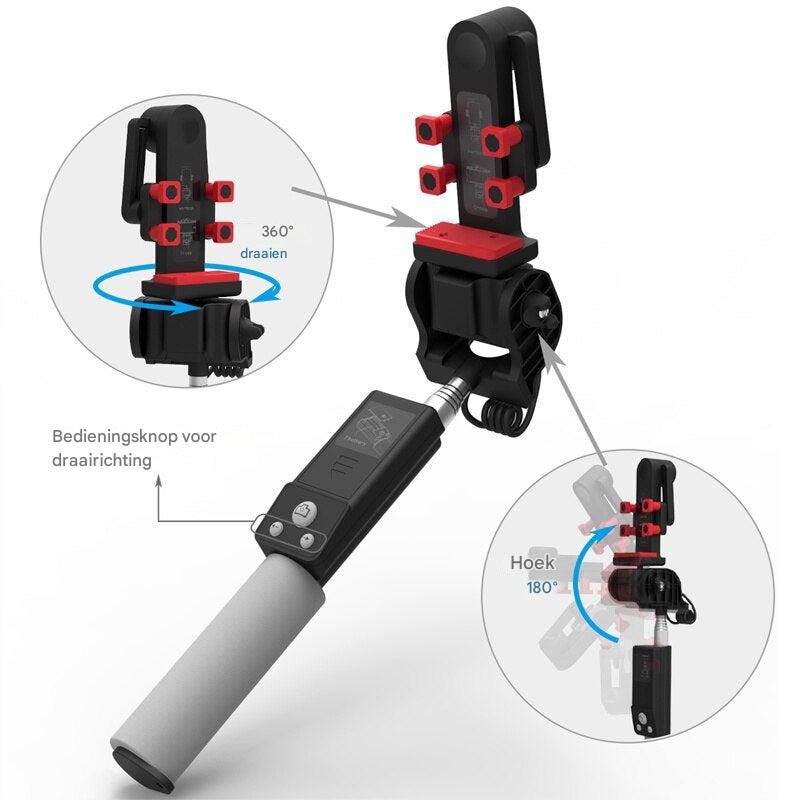 Bluetooth selfie tyč s 360° rotací – SpinShot