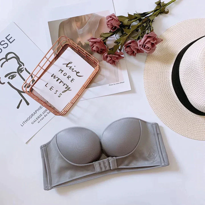 Bezdrátová push-up podprsenka s efektem zvedání – Elina