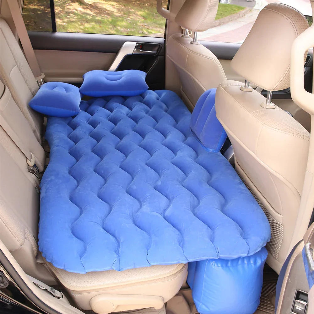 Nafukovací cestovní matrace do auta s polštářem a opravnou sadou – RoadRest