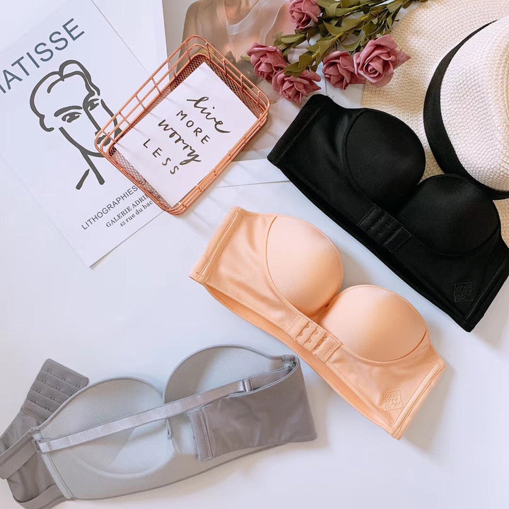 Bezdrátová push-up podprsenka s efektem zvedání – Elina