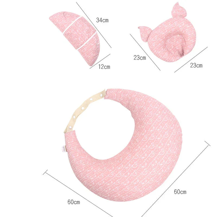 Ergonomický polštář pro kojení pro matky a miminka – Mléčné okamžiky