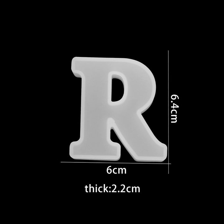 3D silikonová forma na odlévání čokoládových písmen – Pečení radost (1+1 zdarma)