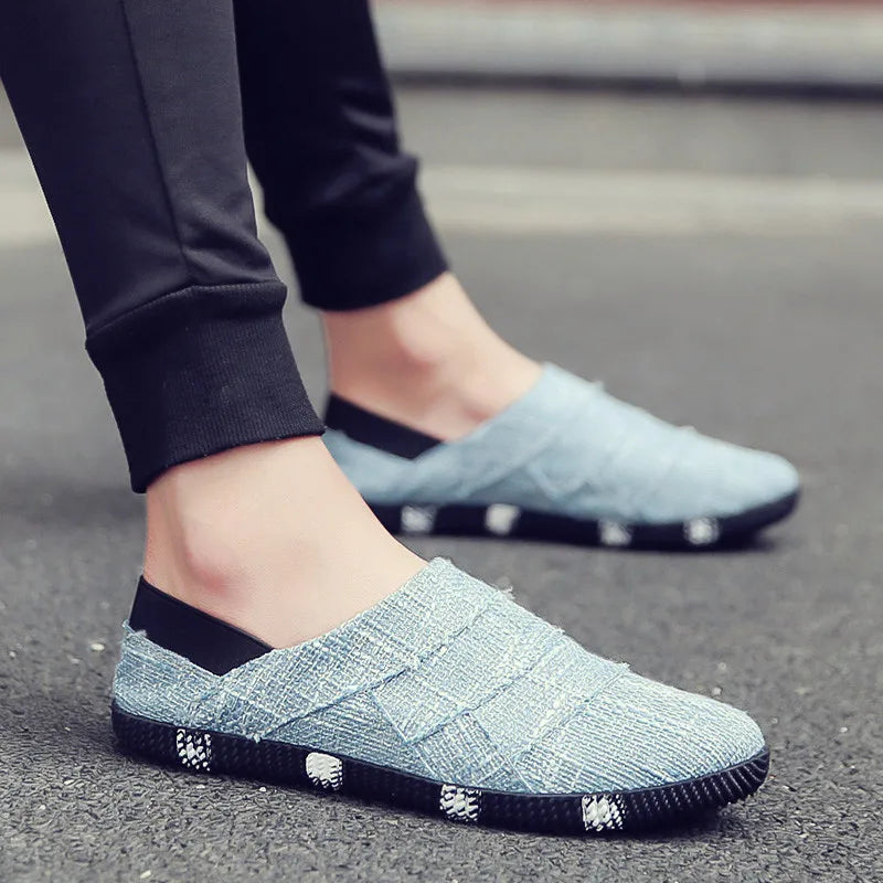 Lehké a stylové plátěné espadrilky s konopovou podrážkou pro muže - Elias