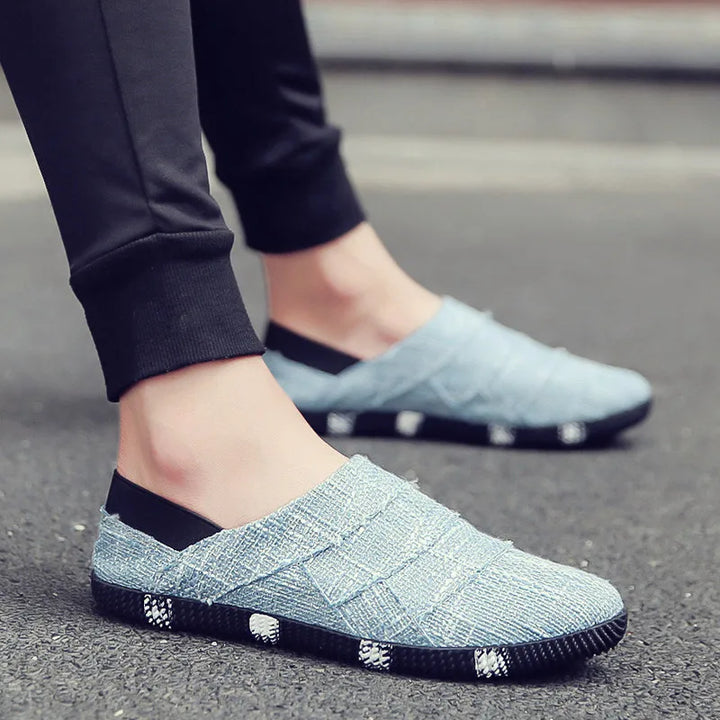 Lehké a stylové plátěné espadrilky s konopovou podrážkou pro muže - Elias