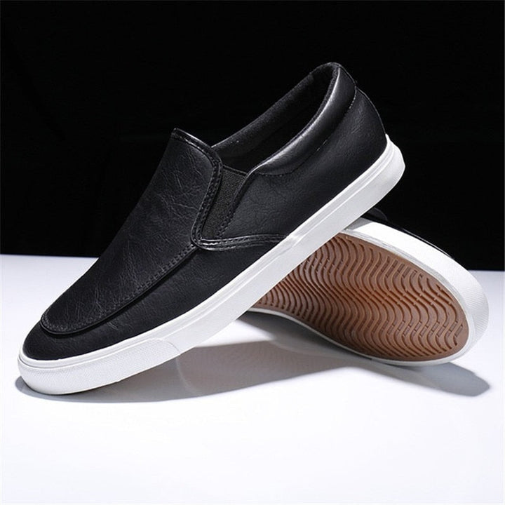 Pánské slip-on kožené tenisky – Jonas