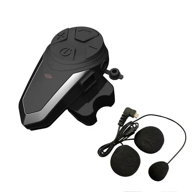 Bluetooth interkom pro motocyklovou helmu s FM a dosahem 1000 m – RoadLink S3
