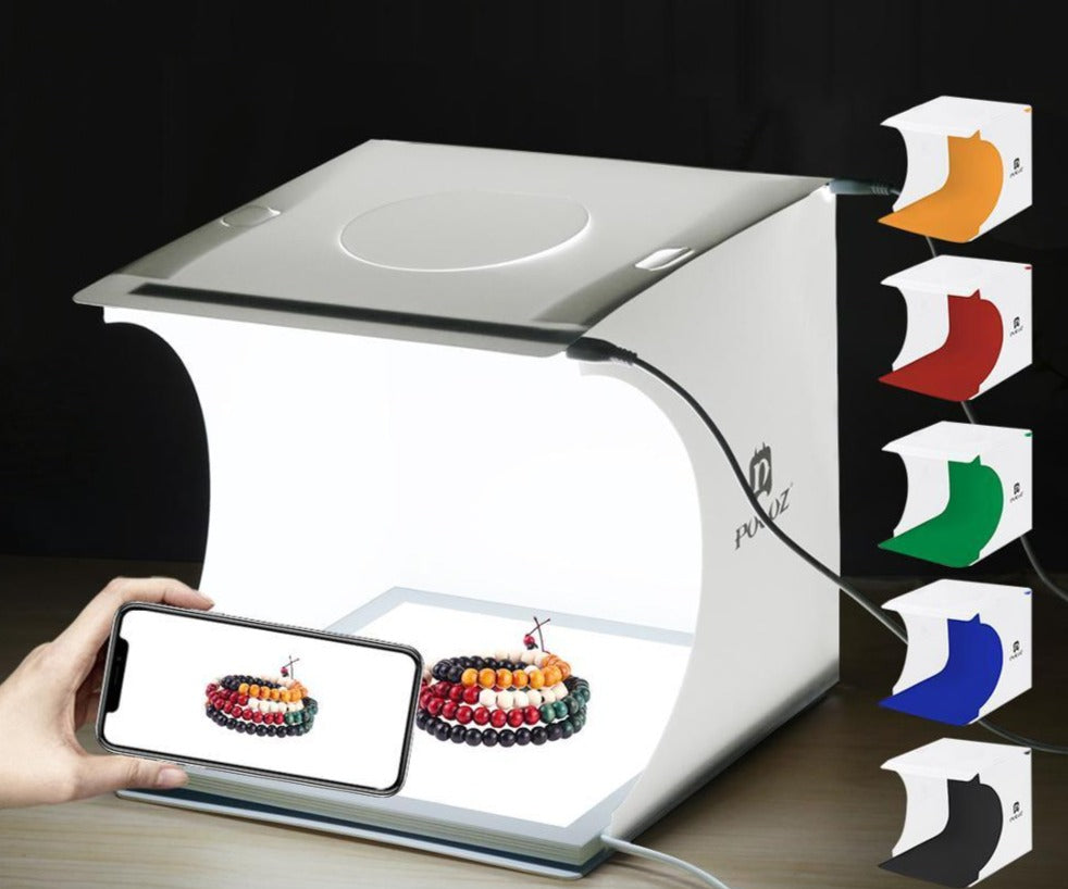 Přenosné fotostudio s LED osvětlením – LumiCube