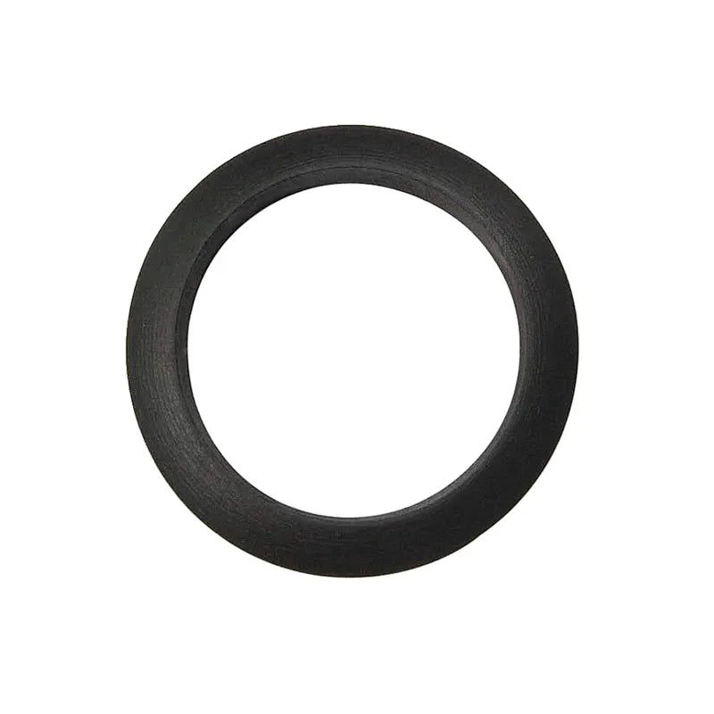 Schwarze Gummidichtung, rund, für Sanitärinstallationen, langlebig, wasserfest.