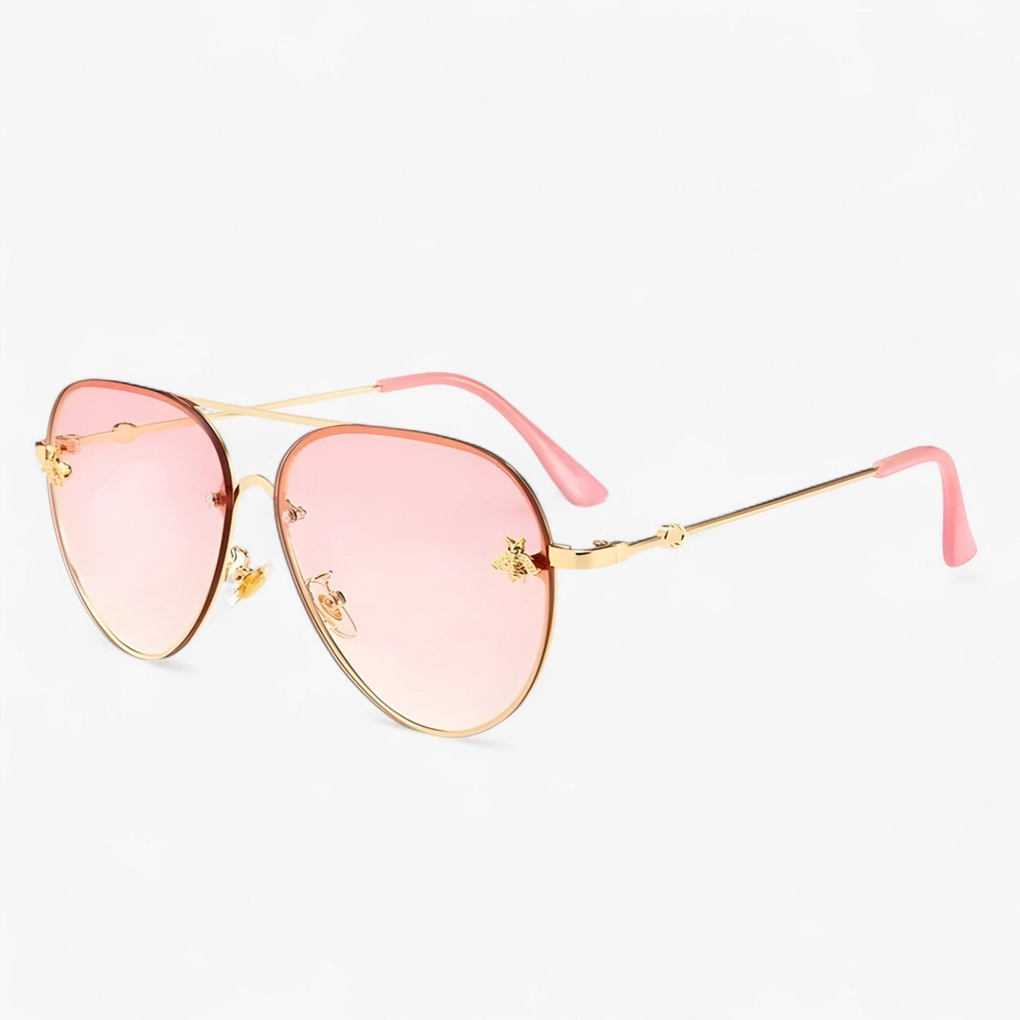 Vintage pilotní sluneční brýle s bi-detailem – Halcyon
