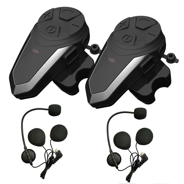 Bluetooth interkom pro motocyklovou helmu s FM a dosahem 1000 m – RoadLink S3