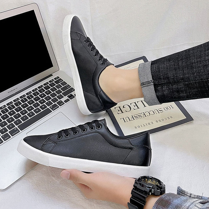 Pánské slip-on kožené tenisky – Jonas