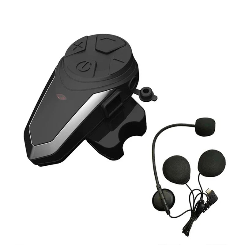 Bluetooth interkom pro motocyklovou helmu s FM a dosahem 1000 m – RoadLink S3