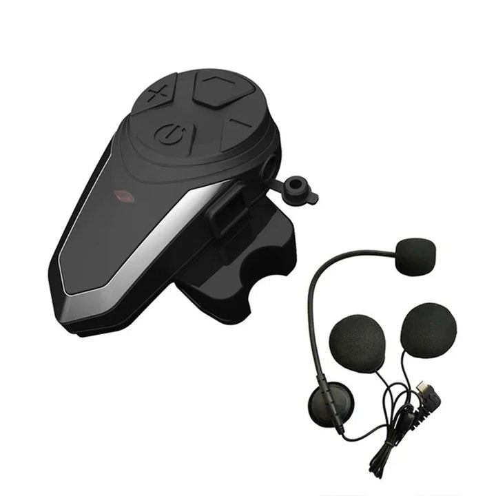 Bluetooth interkom pro motocyklovou helmu s FM a dosahem 1000 m – RoadLink S3