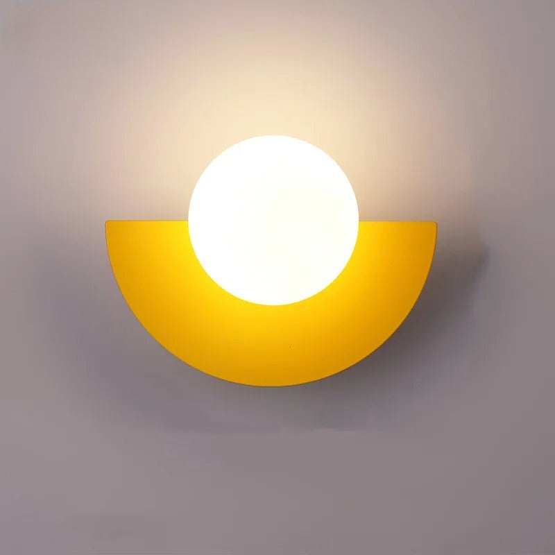 Polokruhová nástěnná lampa Minimalistická - ArcLight