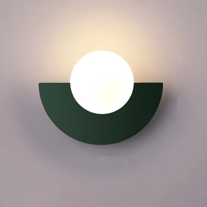 Polokruhová nástěnná lampa Minimalistická - ArcLight