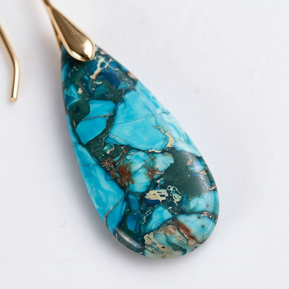 Handgefertigte Ohrringe - OceanHarmony 