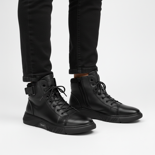 Handgefertigte Lederoberfläche - Shawn