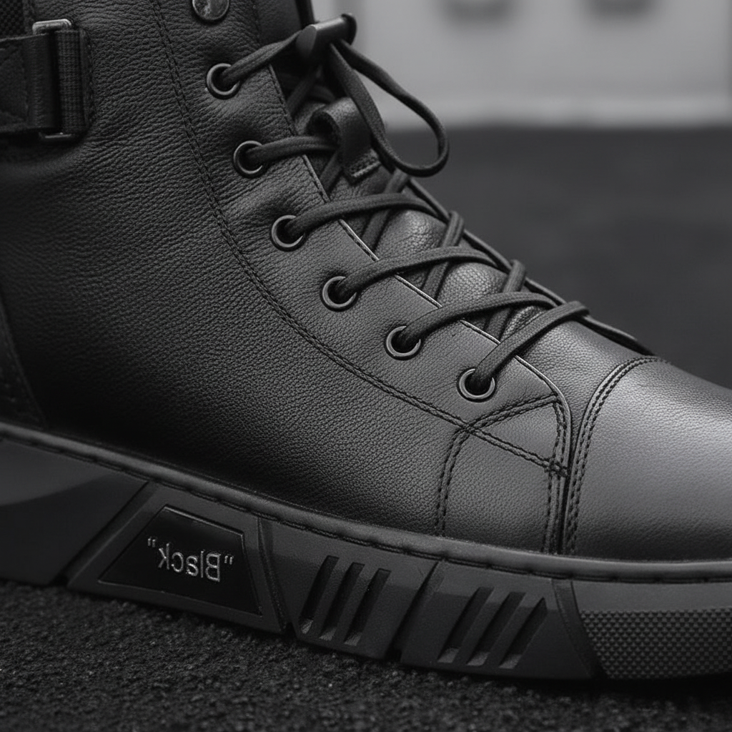 Handgefertigte Lederoberfläche - Shawn