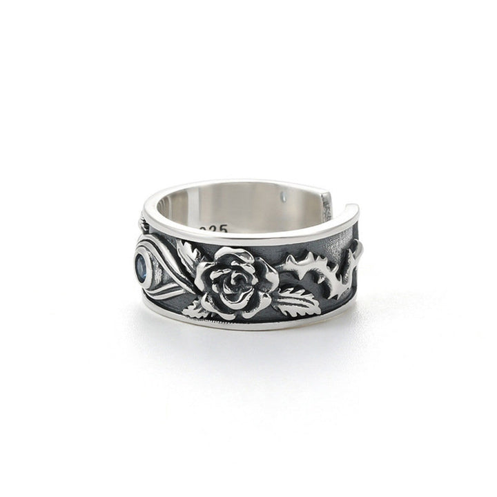 Handgefertigter Silberring - ProtectionRing 