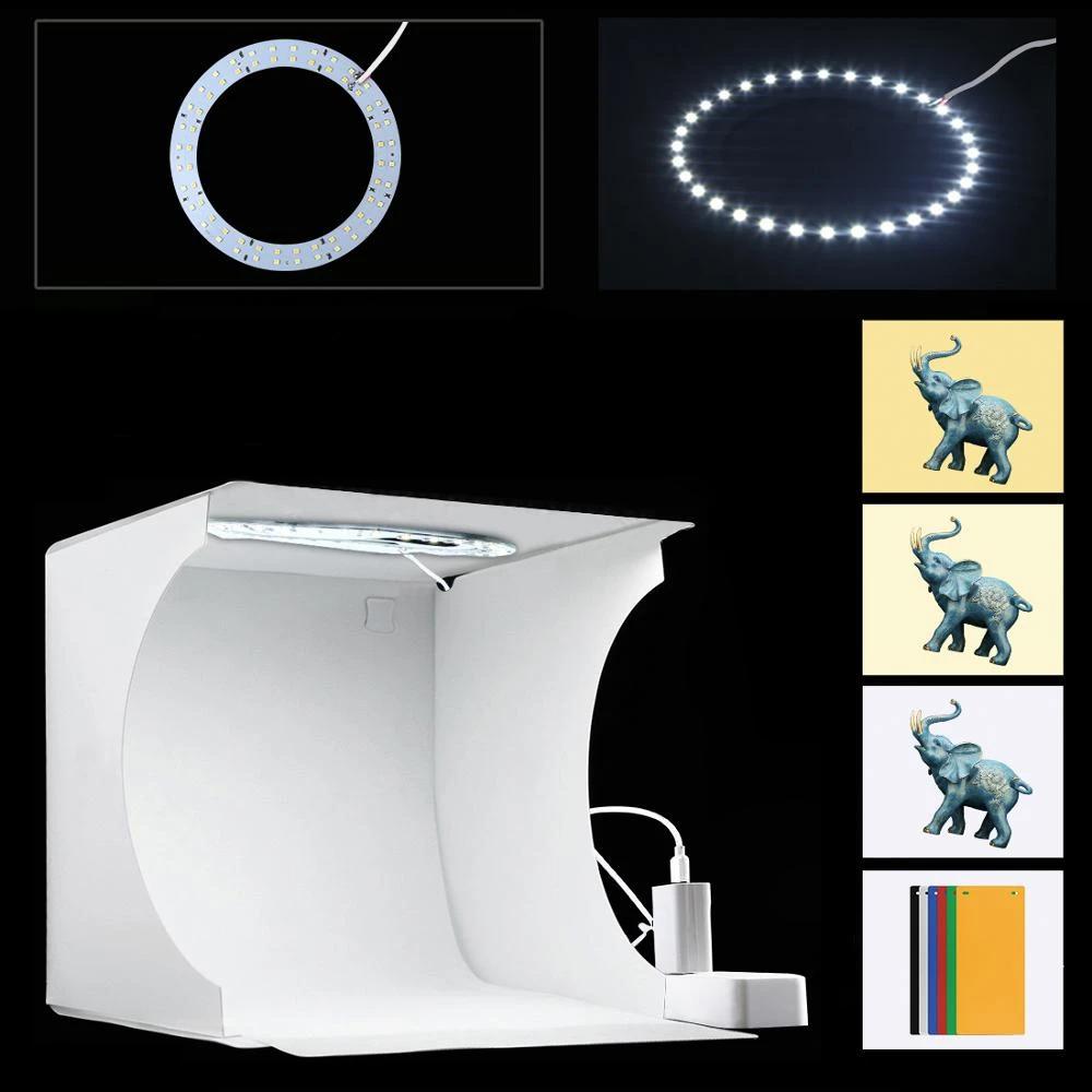 Přenosné fotostudio s LED osvětlením – LumiCube