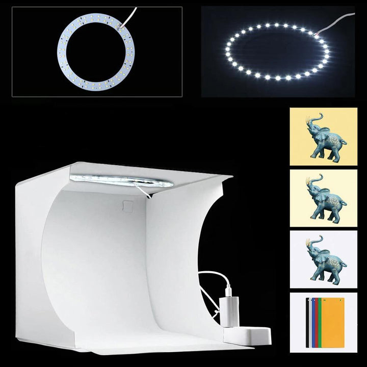 Přenosné fotostudio s LED osvětlením – LumiCube