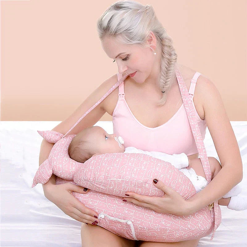 Ergonomický polštář pro kojení pro matky a miminka – Mléčné okamžiky