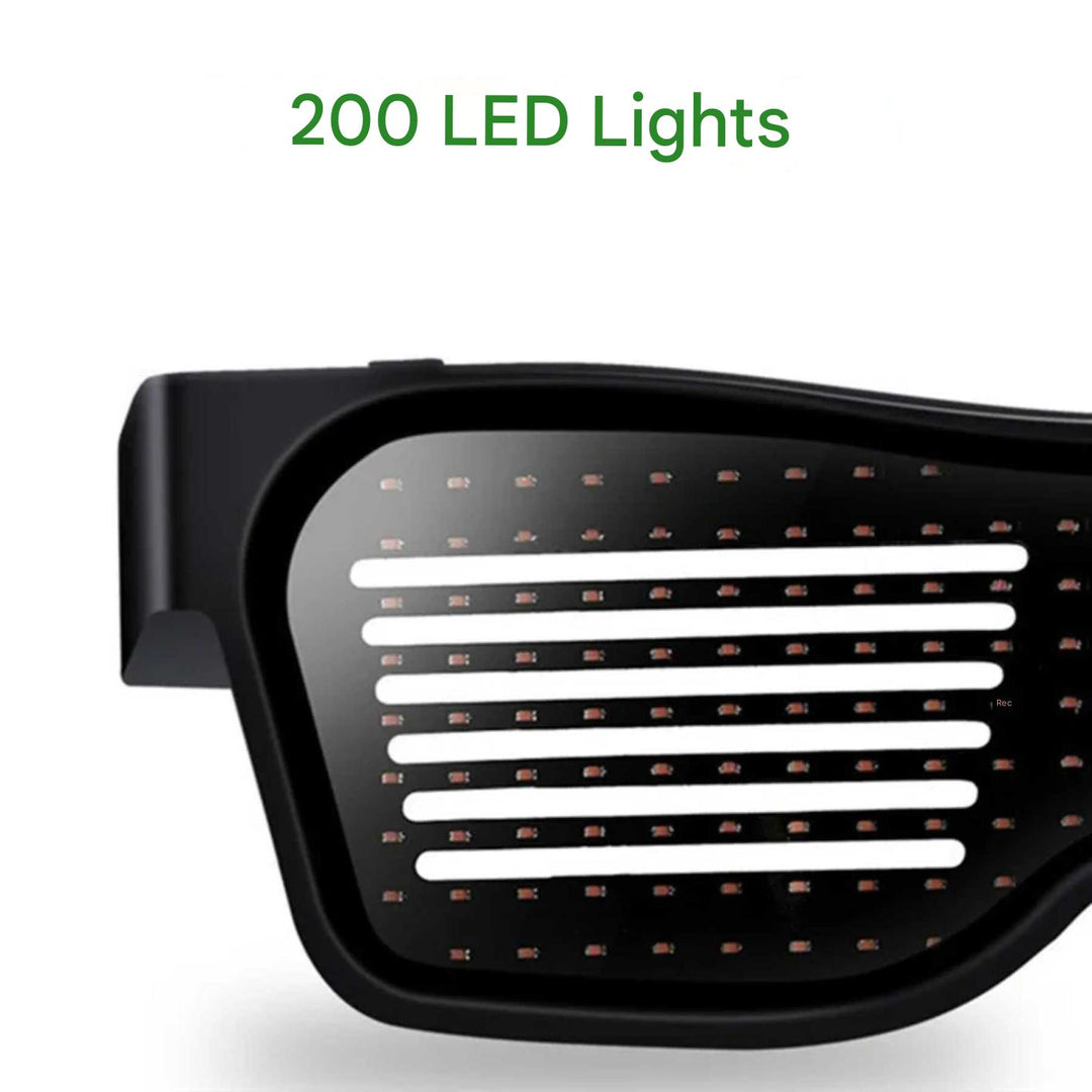 LED párty brýle programovatelné pomocí aplikace - GlowBeat