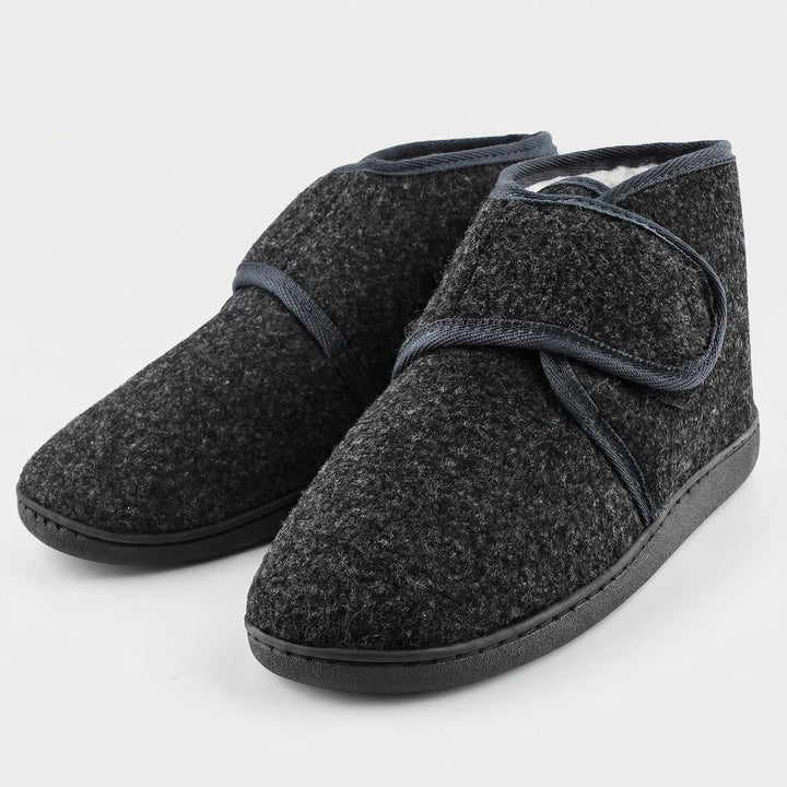 Herenpantoffel Met Klittenbandsluiting - Christian