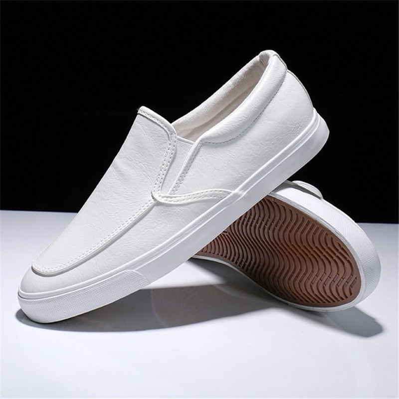 Pánské slip-on kožené tenisky – Jonas
