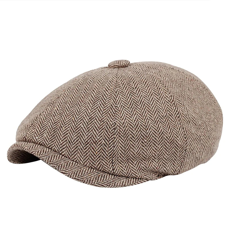Klasická kšiltovka ve vintage stylu – Arthur, podzimní edice