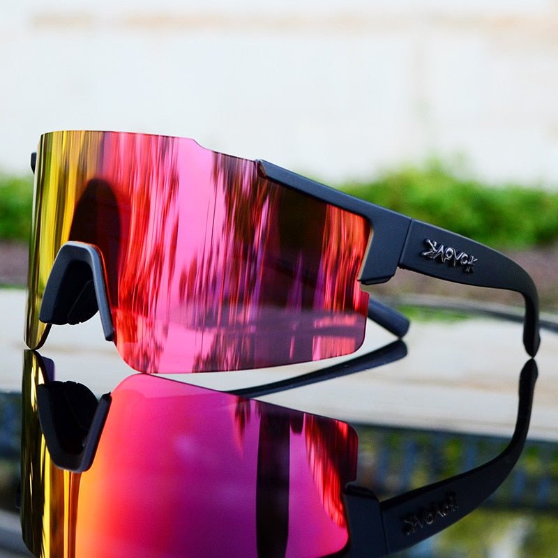 Sportovní zrcadlové sluneční brýle na kolo - Veloshade